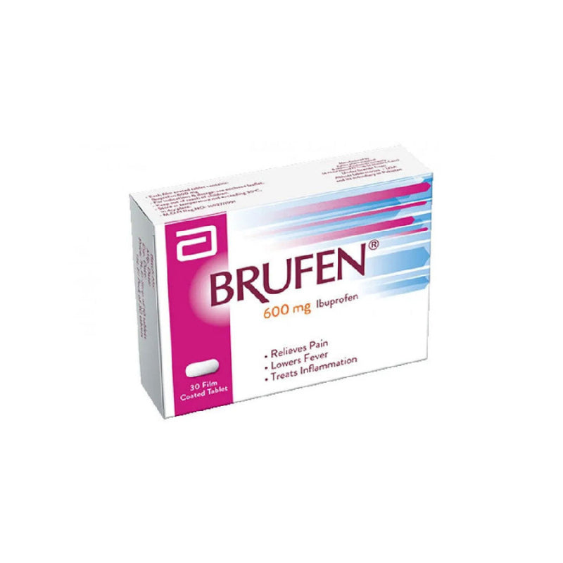صورة منتج بروفين يحتوي علي 600مجم إيبوبروفين مسكن للألم ومضاد للألتهابات وخافض حراره  30 قرص