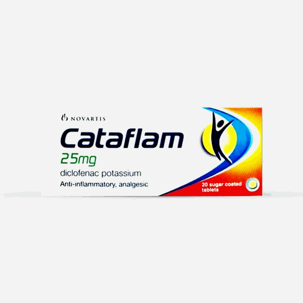صورة منتج كتافلام 25مجم مسكن ومضاد للألتهابات 20 قرص