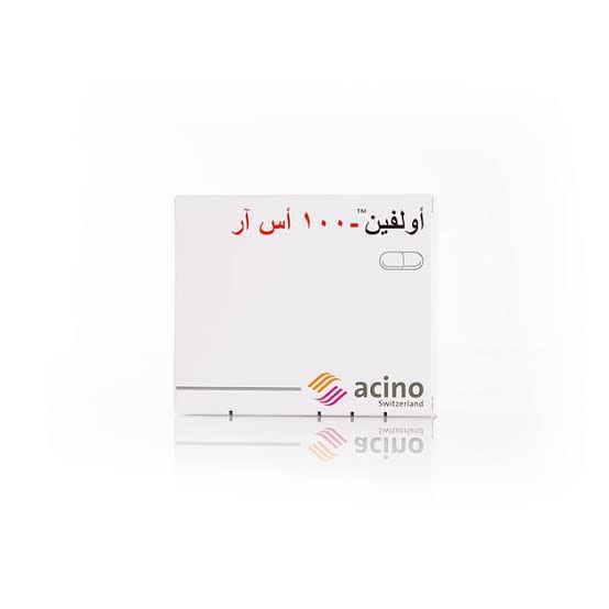 صورة منتج كبسولات أولفين 100مجم اس ار تحتوي على ديكلوفيناك الصوديوم مسكن للألام وخافض للحراره ومضاد للإلتهابات |    10 كبسولات